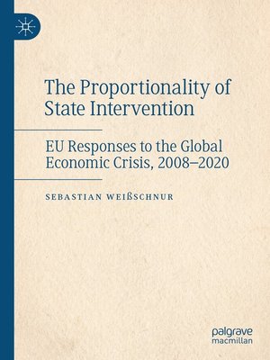 cover image of The Proportionality of State Intervention